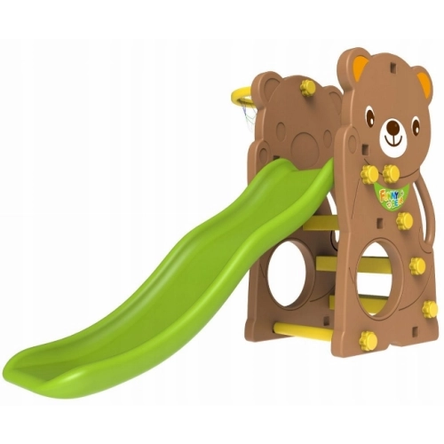 Solidna zjeżdżalnia dla dzieci miś CHD-160